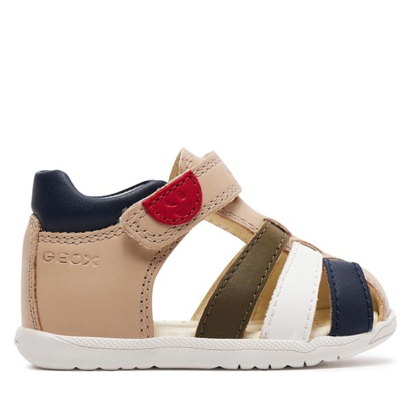 Geox Sandale Geox B Sandal Macchia Boy B254VA 085BC C5244 Beige/Multicolor