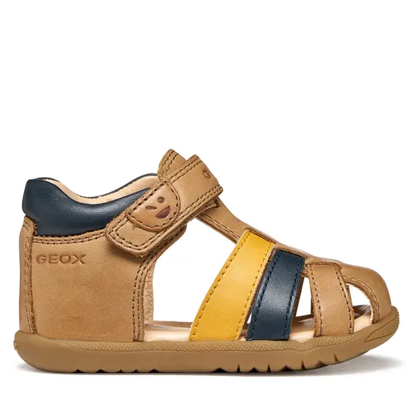 Geox Sandale Geox B Sandal Macchia Boy B254VA 0CL78 CT6F4 Smeđa