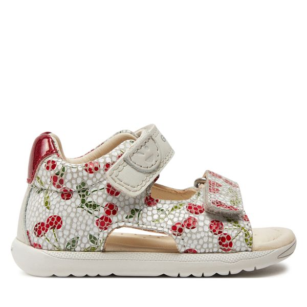 Geox Sandale Geox B Sandal Macchia Gir B254WA 00754 C0644 Off White/Red