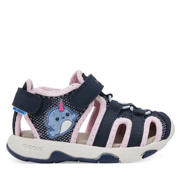 Geox Sandale Geox B Sandal Multy B550DA 0AS50 CF48T S Tamnoplava