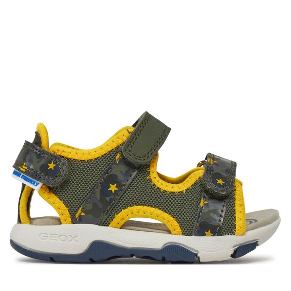 Geox Sandale Geox B Sandal Multy Boy B450FA 014CE C0629 M Military/Ochreyellow