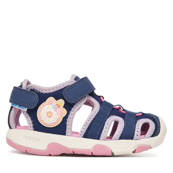 Geox Sandale Geox B Sandal Multy Girl B650DA 01450 C4215 S Tamnoplava