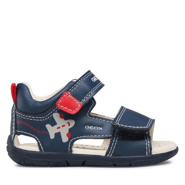 Geox Sandale Geox B Sandal Tapuz Boy B150XB000BCC4245 Lt Navy/Red