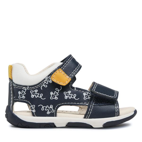 Geox Sandale Geox B Sandal Tapuz Boy B150XB000BCCF42Q Navy/Ochre