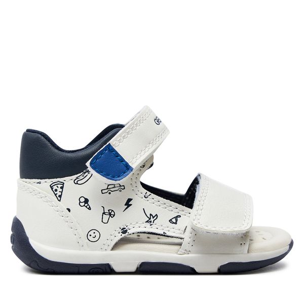Geox Sandale Geox B Sandal Tapuz Boy B450XB 000BC C0293 White/Royal