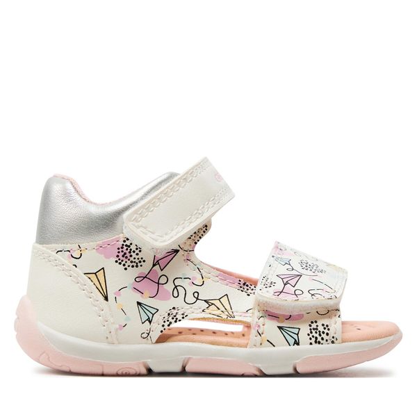 Geox Sandale Geox B Sandal Tapuz Girl B450YA 000BC C0653 White/Multicolor