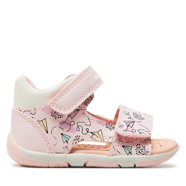 Geox Sandale Geox B Sandal Tapuz Girl B450YA 000BC C8206 Pink/Multicolor
