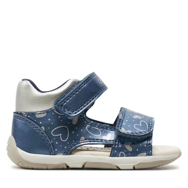 Geox Sandale Geox B Sandal Tapuz Girl B450YA 054AJ C4206 Sky/Silver