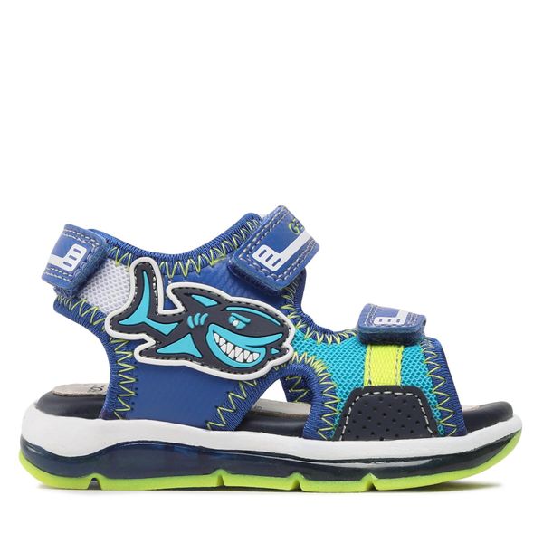 Geox Sandale Geox B Sandal Todo Boy B250GA0CE14CK43S Royal/Lime Green