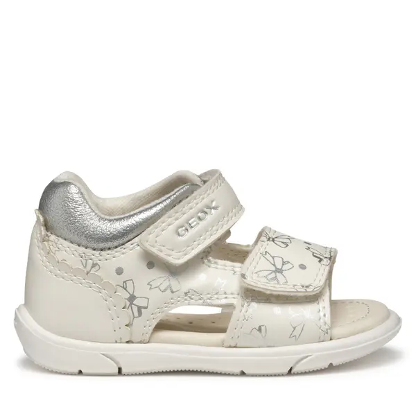 Geox Sandale Geox B Sandal Zapito B556FD 000BC C0007 Bijela