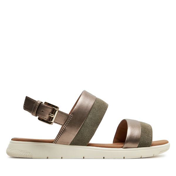 Geox Sandale Geox D Dandra D35NNA 0AJ22 C5MF3 Dk Beige/Sage