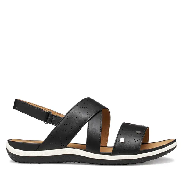 Geox Sandale Geox D Sandal Vega D65R6B 000BC C9999 Crna