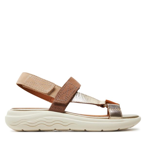 Geox Sandale Geox D Spherica Ec5W D25ADA 032CF C5258 Sand/Lt Gold