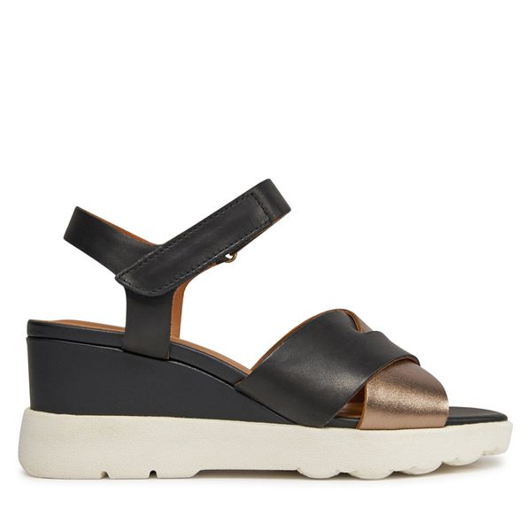 Geox Sandale Geox D Spherica Ec6 D45G0C 043CF C0067 Black/Lead