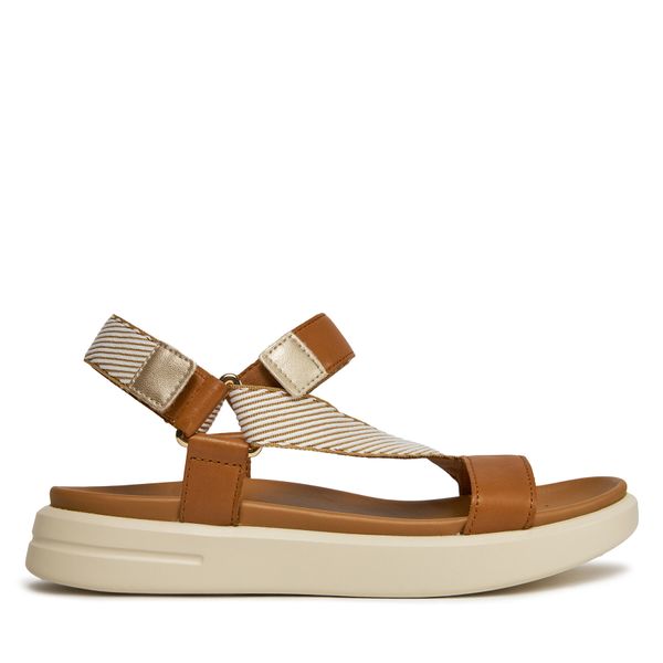 Geox Sandale Geox D Xand 2S D45PAC 04311 C2Q1Z Ochre/White