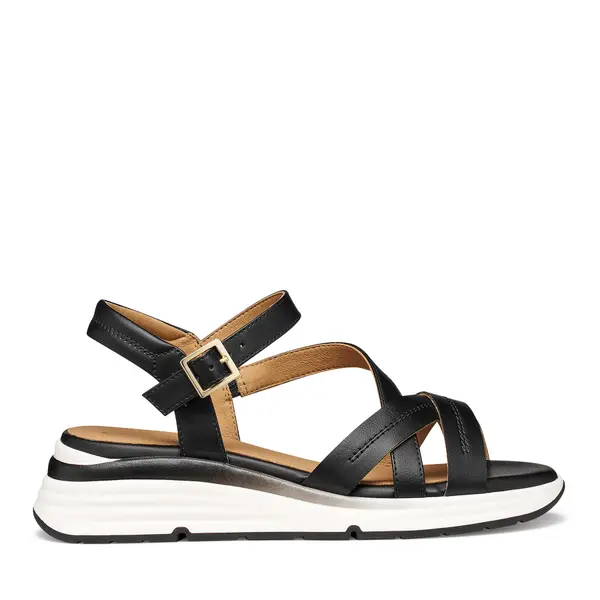 Geox Sandale Geox D650JA 000BC C9999 Crna