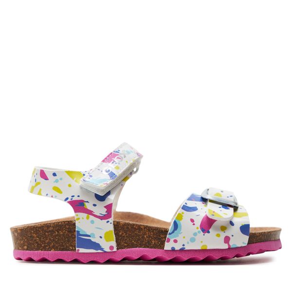 Geox Sandale Geox J Adriel Girl J028MC 000HH C0563 M White/Fuchsia