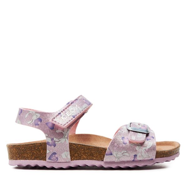 Geox Sandale Geox J Adriel Girl J028MC 000QD C8842 S Pink/Lilac