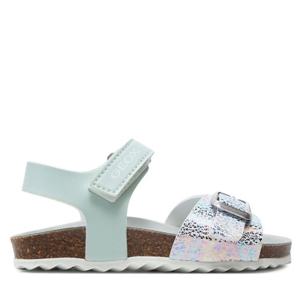 Geox Sandale Geox J Adriel Girl J028MC 0BCBL C3B1Z M Watersea/White