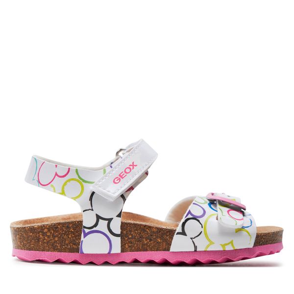 Geox Sandale Geox J Adriel Girl J158MC 000FC C0653 M White/Multicolor