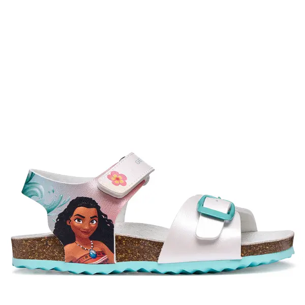 Geox Sandale Geox J Adriel Girl J558MG 000NF C0817 D Bijela