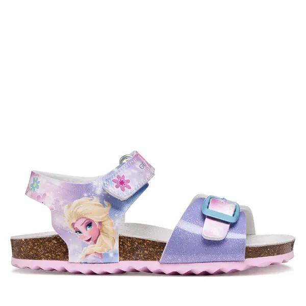 Geox Sandale Geox J Adriel Girl J558MG 0NFKC C8545 D Ljubičasta