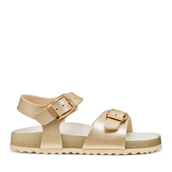 Geox Sandale Geox J Adriel Girl J558MI 000NF C2010 D Zlatna