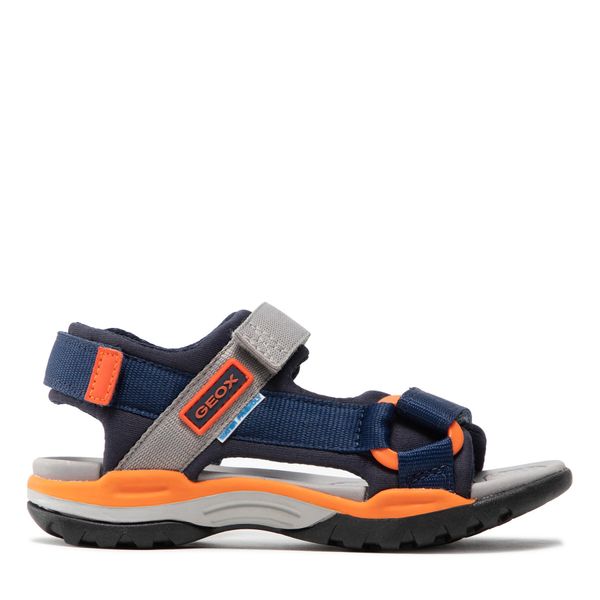 Geox Sandale Geox J Borealis B. A J150RA 01511 CA34B S Navy/Orange