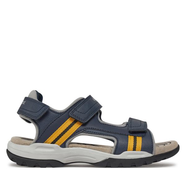 Geox Sandale Geox J Borealis Boy J450RA 015ME C0916 D Navy/Ochreyellow