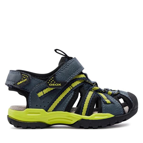 Geox Sandale Geox J Borealis Boy J450RB 014ME C4B2K M Avio/Lime