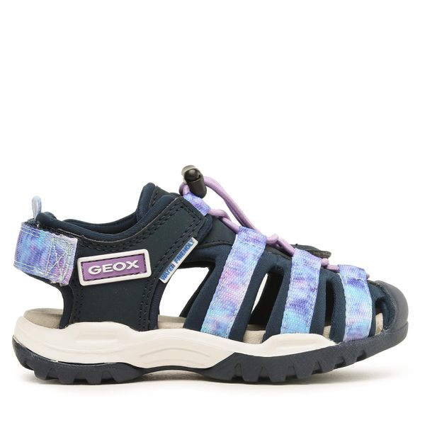Geox Sandale Geox J Borealis Girl J350WA05015C4267 M Navy/Violet