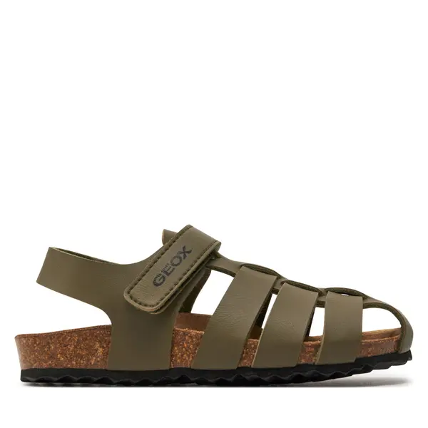 Geox Sandale Geox J Ghita Boy J458LA 000BC C3009 S Kaki