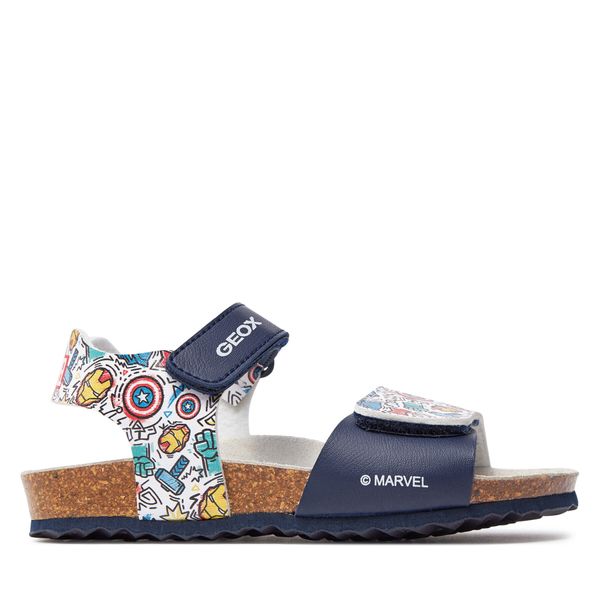 Geox Sandale Geox J Ghita Boy J458LE 00004 C4243 S Tamnoplava