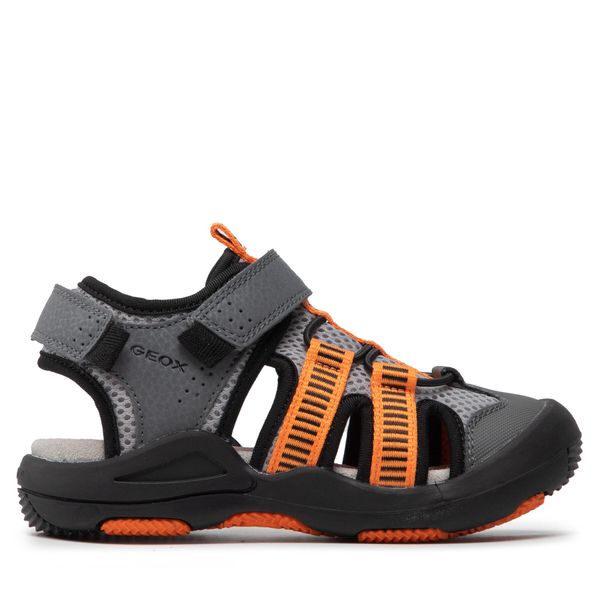 Geox Sandale Geox J S. Kyle A J15E1A 014CE C0036 S Grey/Orange