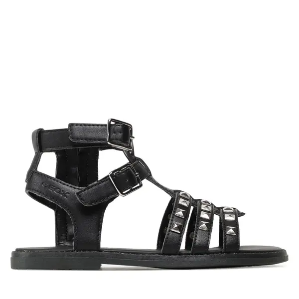 Geox Sandale Geox J S.Karly G. C J2535C 000BC C9999 M Crna