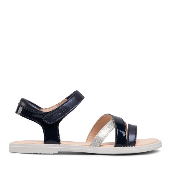 Geox Sandale Geox J S.Karly G. D J5235D 002BJ C4002 S Tamnoplava