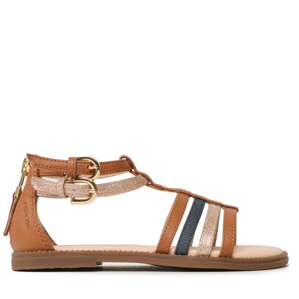 Geox Sandale Geox J S.Karly G. D J7235D 0BCKC C6N4B S Cognac/Avio