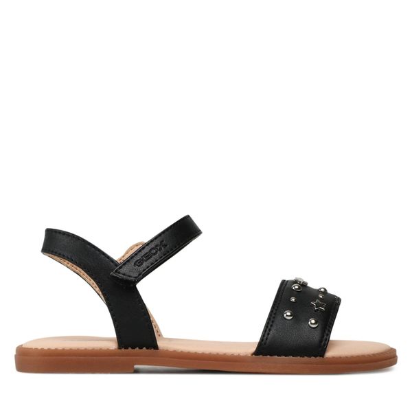 Geox Sandale Geox J S.Karly G. H J2535H 000BC C9999 M Crna