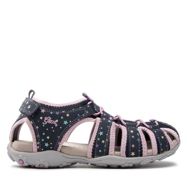 Geox Sandale Geox J S.Roxanne J25D9A 01550 C0694 D Navy/Pink