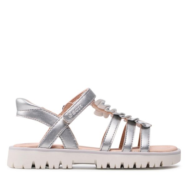 Geox Sandale Geox J S.Starblush G.C J25FYC 0NF07 C1007 M Srebrna