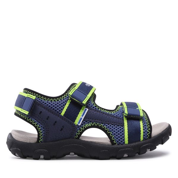 Geox Sandale Geox J S.Strada A J1524A 014CE C4052 S Dk Blue/Lime