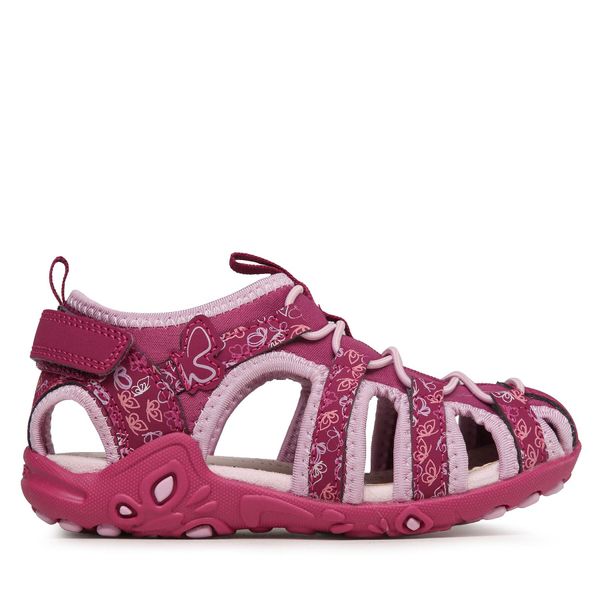 Geox Sandale Geox J S.Whinberry G.A J35GRA 015CE CP8E8 S Dk Raspberry/Pink