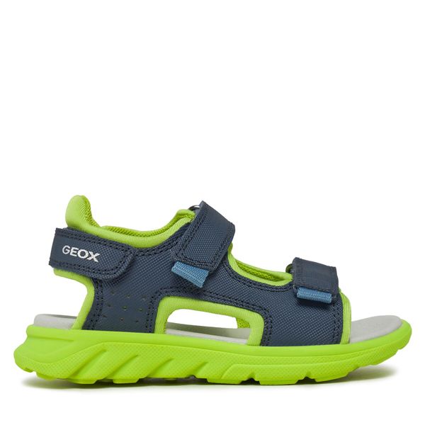 Geox Sandale Geox J Sandal Airadyum Bo J45F1A 01550 C0749 S Navy/Lime