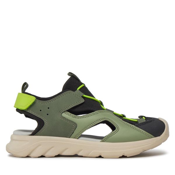 Geox Sandale Geox J Sandal Airadyum Bo J45F1E 0ME15 C0914 D Military/Lime