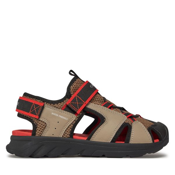Geox Sandale Geox J Sandal Airadyum Bo J45F1F 014ME C5051 D Dk Beige/Red