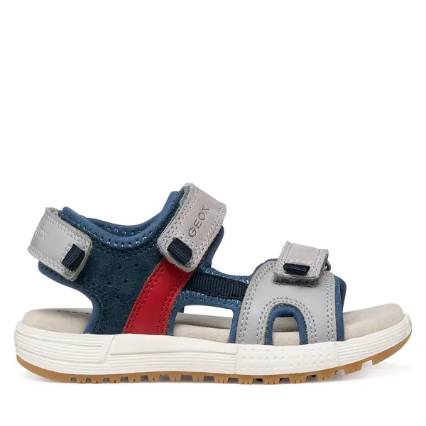 Geox Sandale Geox J Sandal Alben Boy J35AVA 01522 C1F4W D Siva
