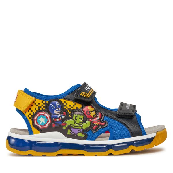 Geox Sandale Geox J Sandal Android Boy J450QC 014CE C0245 D Black/Royal