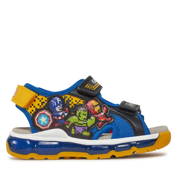 Geox Sandale Geox J Sandal Android Boy J450QC 014CE C0245 M Black/Royal