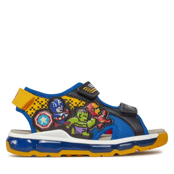 Geox Sandale Geox J Sandal Android Boy J450QC 014CE C0245 S Black/Royal