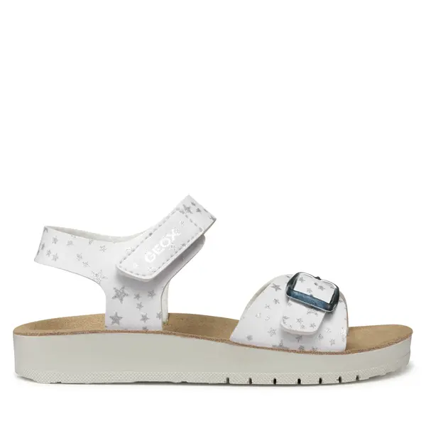 Geox Sandale Geox J Sandal Costarei Gi J15EAB 00004 C1000 M Bijela